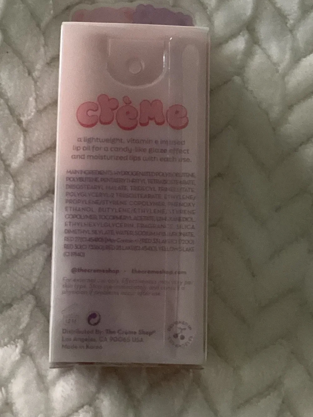 Cute Crème Tinted Lip Oils - Pink Duo